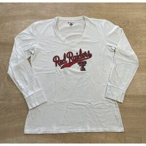 Champion Texas Tech Red Raiders Long Sleeve‎ Shirt Women's Size XXL